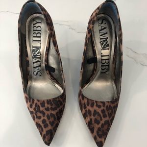 Sam & Libby Leopard Heels